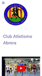 Mobile Screenshot of clubatletismeabrera.com